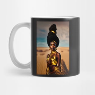 Golden tribal queen 1 Mug